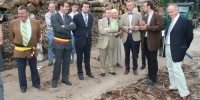 Visite de la Scierie de Graide, en présence de Monsieur Denis Mathen