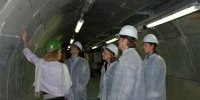 Dans un tunnel d'expérimentation du SCK•CEN, à 250m sous terre