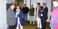 Visite, le 9 juin 2010, de l'abattoir de Gedinne qui a récemment obtenu son agrément européen 